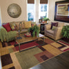 Oriental Weavers Allure 009A1 Red/Gold Area Rug Lifestyle Featured