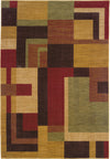 Oriental Weavers Allure 009A1 Red/Gold Area Rug main image