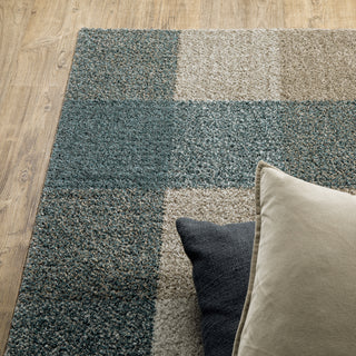 Oriental Weavers Alton 5093X Blue/Beige Area Rug Corner Image Featured