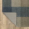 Oriental Weavers Alton 5093X Blue/Beige Area Rug Backing Image