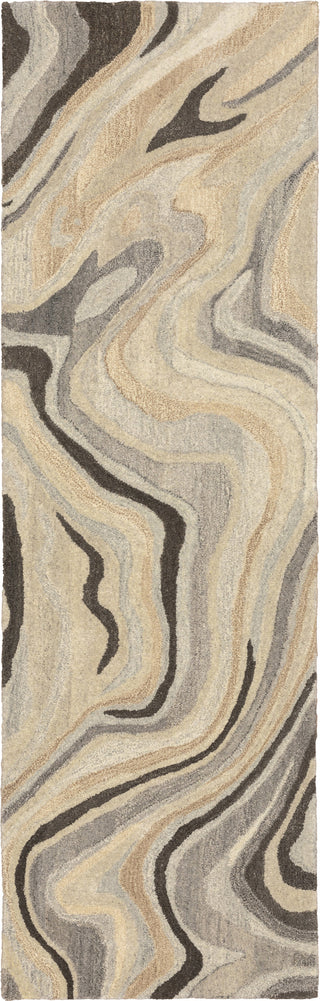 Oriental Weavers Anastasia 68007 Beige/Charcoal Area Rug Runner Image