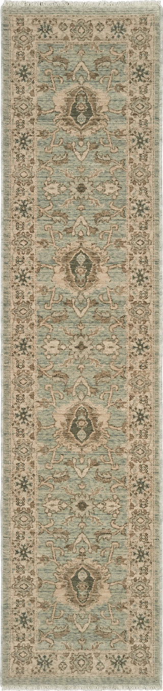 Oriental Weavers Anatolia 1331A Blue Brown Area Rug Runner Image