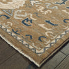 Oriental Weavers Anatolia 2060W Rust Teal Area Rug Corner Image