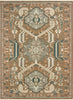 Oriental Weavers Anatolia 2060W Rust Teal Area Rug main image featured
