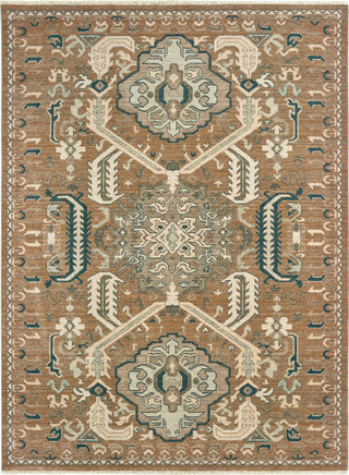 Oriental Weavers Anatolia 2060W Rust Teal Area Rug main image featured