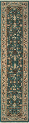 Oriental Weavers Anatolia 5502L Teal Sand Area Rug Runner Image
