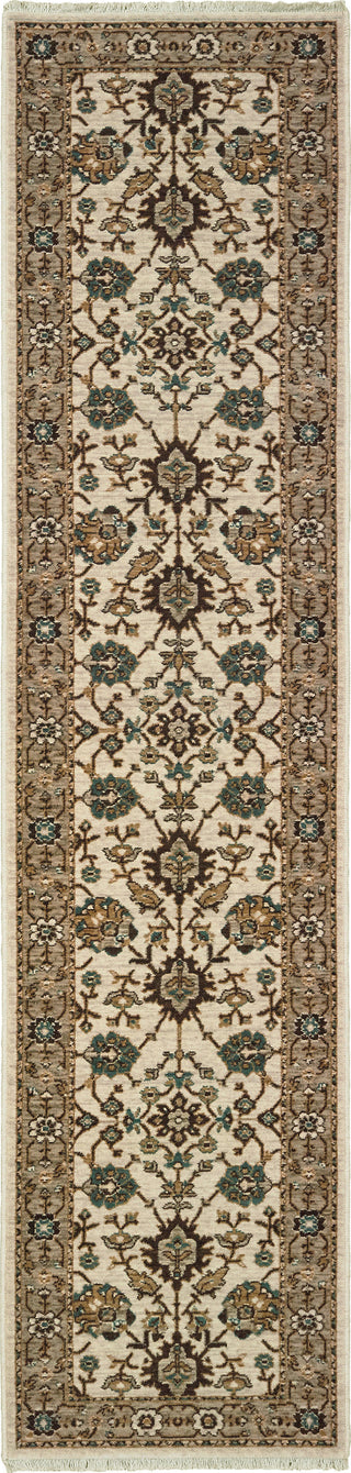 Oriental Weavers Anatolia 5990J Ivory Grey Area Rug Runner Image