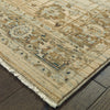 Oriental Weavers Anatolia 8020J Sand Blue Area Rug Corner Featured