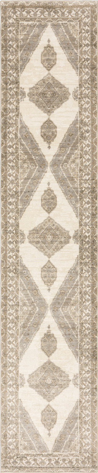 Oriental Weavers Andorra 298C0 Beige/Ivory Area Rug Runner 2'6''x12'
