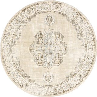 Oriental Weavers Andorra 303D0 Beige/Ivory Area Rug Round