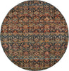 Oriental Weavers Andorra 6836C Multi/ Blue Area Rug Round