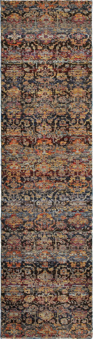 Oriental Weavers Andorra 6836C Multi/ Blue Area Rug Runner