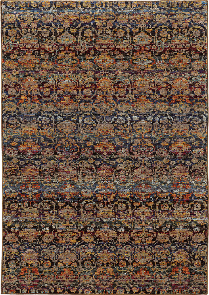 Oriental Weavers Andorra 6836C Multi/ Blue Area Rug main image Featured