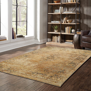 Oriental Weavers Andorra 6845D Gold/ Brown Area Rug Lifestyle Image