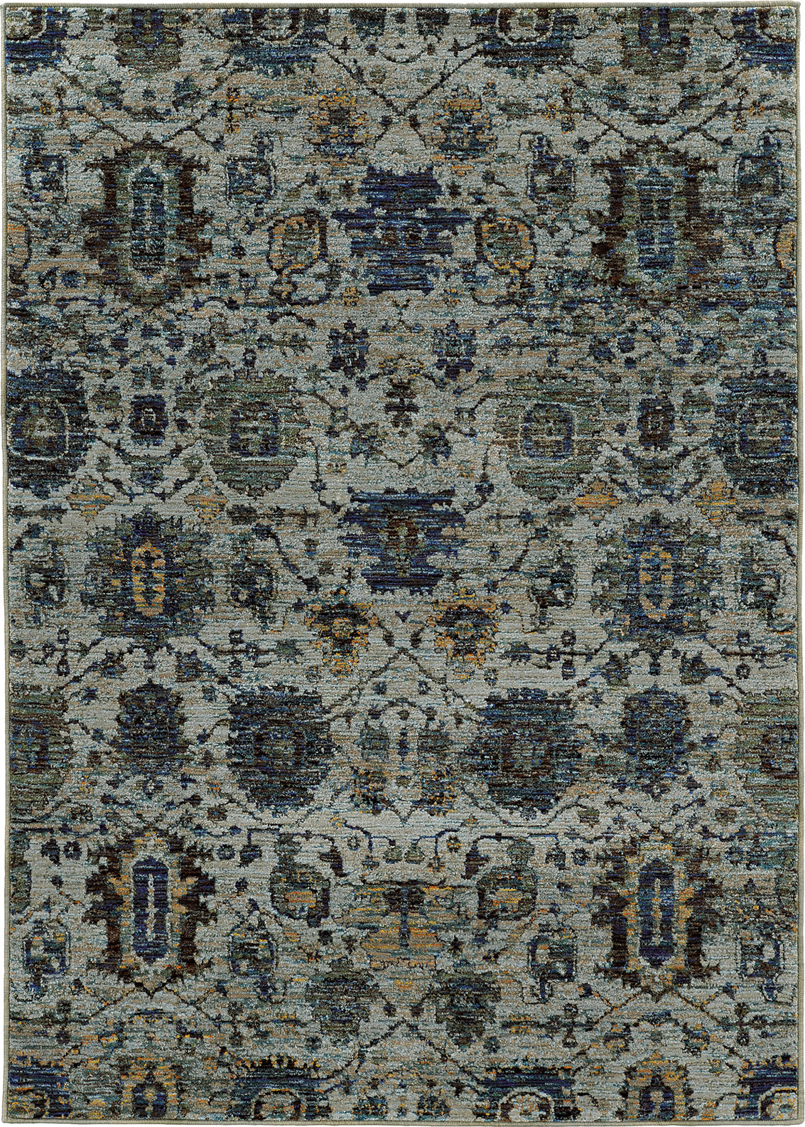 Oriental Weavers Andorra 7120A Blue/ Navy Area Rug main image Featured