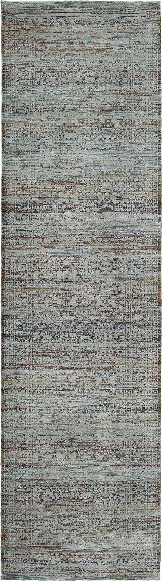 Oriental Weavers Andorra 7127A Blue/ Purple Area Rug Runner 2'3''x 8'