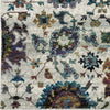 Oriental Weavers Andorra 7129A Stone/ Multi Area Rug Corner Image