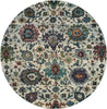 Oriental Weavers Andorra 7129A Stone/ Multi Area Rug Round