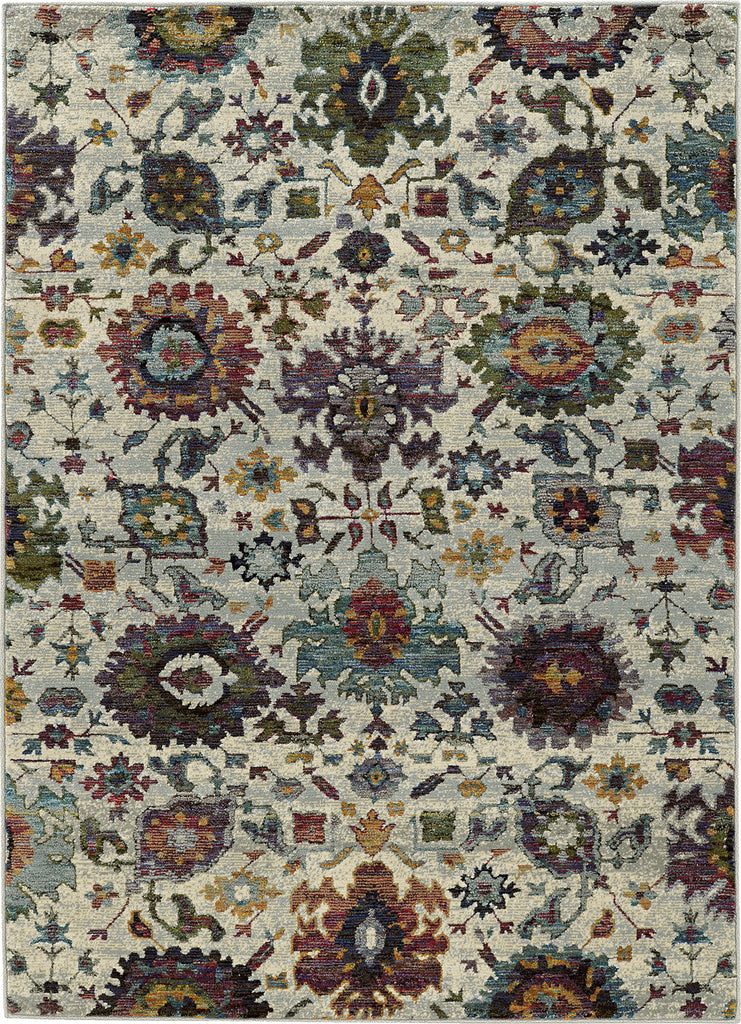 Oriental Weavers Andorra 7129A Stone/ Multi Area Rug main image
