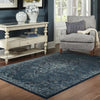 Oriental Weavers Andorra 7135F Blue/ Blue Area Rug Lifestyle Image Feature