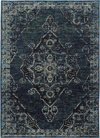 Oriental Weavers Andorra 7135F Blue/ Blue Area Rug main image
