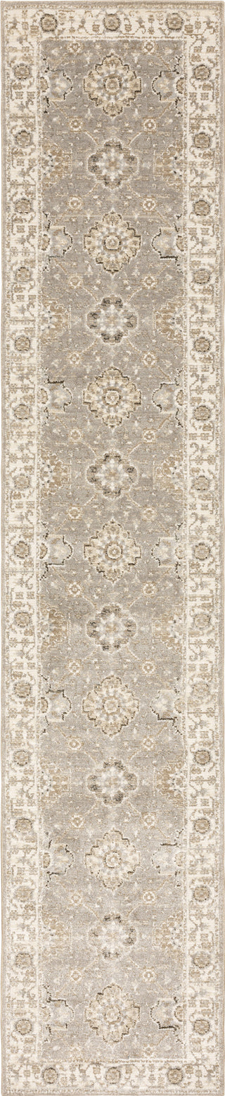 Oriental Weavers Andorra 8929H Grey/Ivory Area Rug Runner 2'6''X 12'