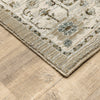 Oriental Weavers Andorra 8930L Beige/Ivory Area Rug Corner On Wood