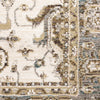 Oriental Weavers Andorra 9537P Ivory/Blue Area Rug Close-up Image