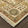 Tommy Bahama Angora 12301 Ivory Gold Area Rug Corner Image