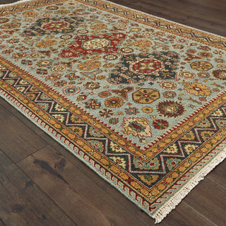 Tommy Bahama Angora 12306 Blue Gold Area Rug Alternate Image