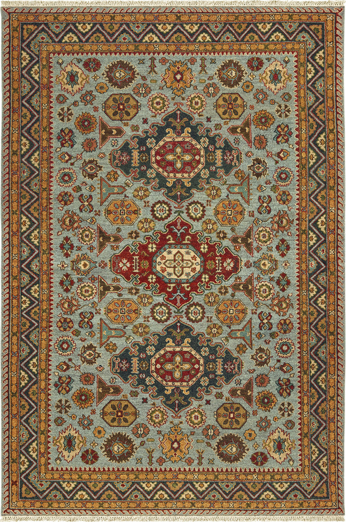 Tommy Bahama Angora 12306 Blue Gold Area Rug main image