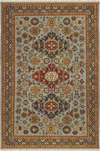 Tommy Bahama Angora 12306 Blue Gold Area Rug main image