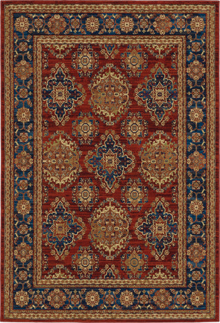 Oriental Weavers Ankara 1802R Red/Blue Area Rug main image featured