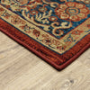 Oriental Weavers Ankara 501R5 Red/Blue Area Rug Corner Image