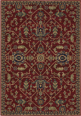 Oriental Weavers Ankara 531R5 Red/Blue Area Rug main image featured