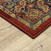 Oriental Weavers Ankara 604R5 Red/Blue Area Rug Corner Image