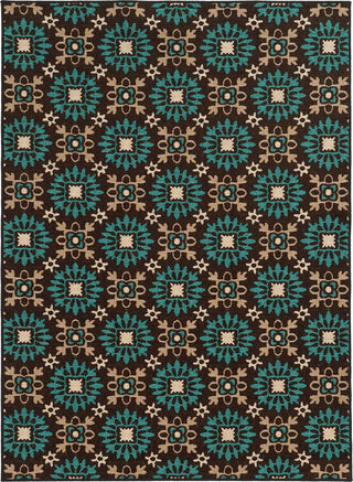 Oriental Weavers Arabella 15862 Brown/Blue Area Rug