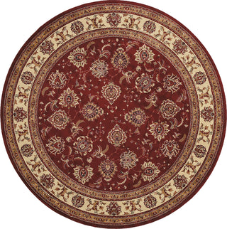 Oriental Weavers Ariana 117C3 Red/Ivory Area Rug 6' Round