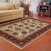 Oriental Weavers Ariana 117J3 Ivory/Red Area Rug Roomshot Feature