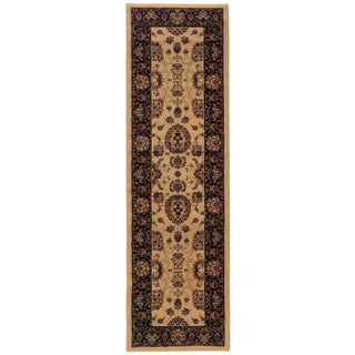 Oriental Weavers Ariana 130/7 Ivory/Black Area Rug 2' 3 X  7' 9