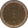 Oriental Weavers Ariana 172D2 Brown/Ivory Area Rug 6' Round