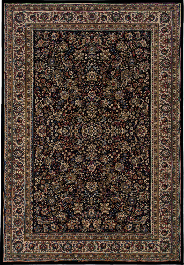 Oriental Weavers Ariana 213K8 Black/Ivory Area Rug main image