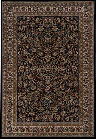 Oriental Weavers Ariana 213K8 Black/Ivory Area Rug main image