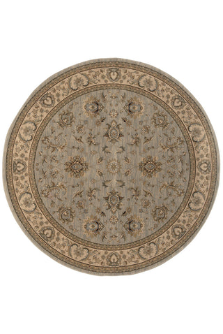 Oriental Weavers Ariana 2153B Blue/Ivory Area Rug 8' Round