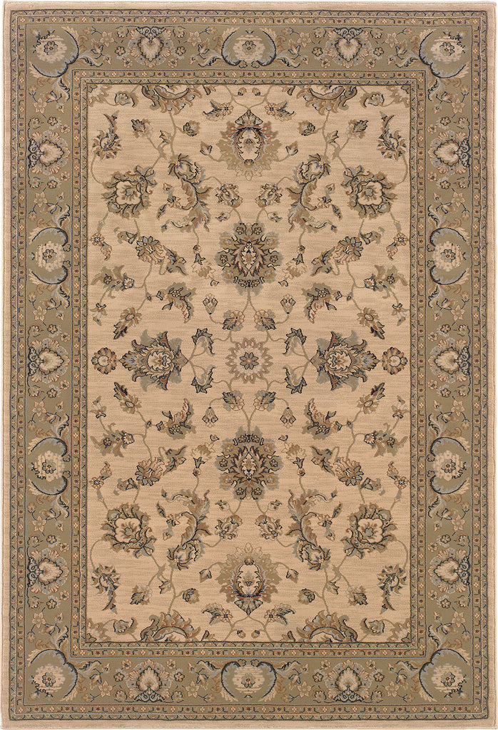 Oriental Weavers Ariana 2153C Ivory/Green Area Rug main image