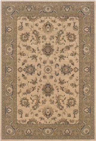 Oriental Weavers Ariana 2153C Ivory/Green Area Rug main image