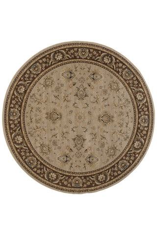 Oriental Weavers Ariana 2153D Blue/Brown Area Rug 8' Round