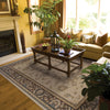 Oriental Weavers Ariana 2153D Blue/Brown Area Rug Lifestyle Image Feature