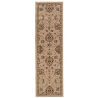 Oriental Weavers Ariana 2302A Beige/Gold Area Rug 2' 3 X 7' 9 Runner