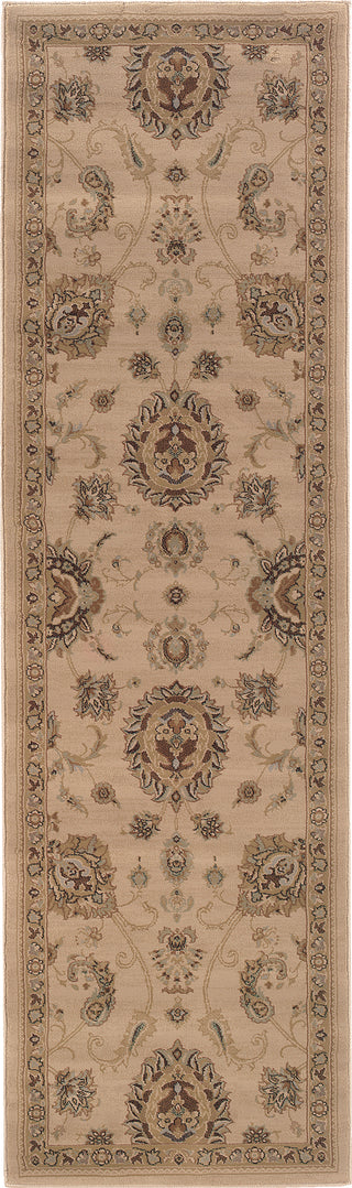 Oriental Weavers Ariana 2302A Beige/Gold Area Rug Runner